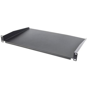 Intellinet 19" Cantilever Shelf, 1U, Shelf Depth 300mm, Non-Vented, Black