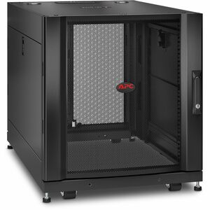 APC by Schneider Electric NetShelter SX 12U Server Rack Enclosure 600mm x 900mm w/ Sides Black