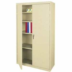 Safco Vertical Hanging File Large Storage Cabinet for 18 - 36 W Sheets,  Sand