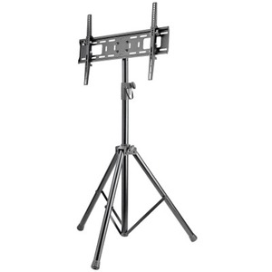 Manhattan TV & Monitor Mount, Tripod Floor Stand, 1 screen, Screen Sizes: 37-65" , Black, VESA 200x200 to 600x400mm, Max 35kg, LFD, Lifetime Warranty