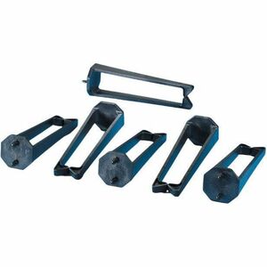 Ortronics Cable Management Rings - Snap Type - 1.75 x 6 in - Black - package of 14