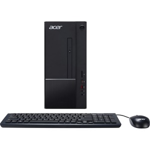 Acer Aspire TC-865-UR13 Desktop Computer - Intel Core i3 9th Gen i3-9100 Quad-core (4 Core) - 8 GB RAM DDR4 SDRAM - 1 TB HDD