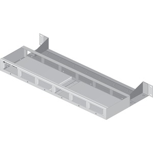 Allied Telesis AT-MMCTRAY6 1U Rack-mountable Rack Shelf for Media Converter - 482.60 mm Rack Width