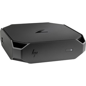 HP Z2 Mini G4 Workstation - 1 x Core i7 i7-9700 - 16 GB RAM - 512 GB SSD - Mini PC - Space Gray, Black Chrome Accent