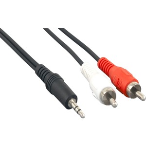 Axiom 12ft 3.5mm Stereo to 2 x RCA Stereo Male Y-Cable