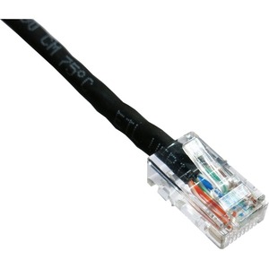 Axiom 6-INCH CAT6 550mhz Patch Cable Non-Booted (Black) - TAA Compliant