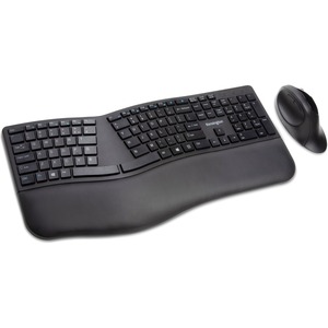 Kensington Pro Fit Ergo Wireless Keyboard and Mouse-Black