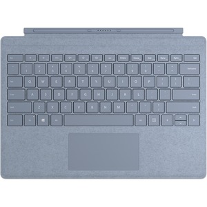 Microsoft Signature Type Cover Keyboard/Cover Case Microsoft Surface Pro, Surface Pro 3, Surface Pro 4, Surface Pro 6, Surface Pro 7, Surface Pro (5th Gen) Tablet - Ice Blue