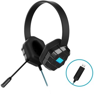 Gumdrop DropTech USB B2 Headset - Black