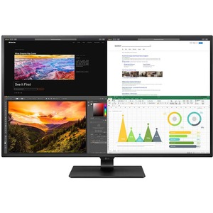 LG 43BN70U-B 42.5" 4K UHD LCD Monitor - 16:9 - Matte Black