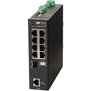 Omnitron Systems RuggedNet Managed Ruggedized Industrial Gigabit, SFP, RJ-45, Ethernet Fiber Switch