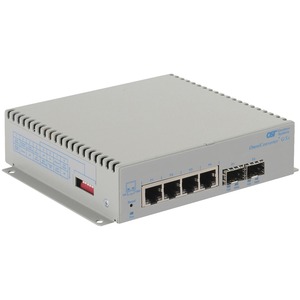 Omnitron Systems OmniConverter Unmanaged Gigabit, 2xSFP, RJ-45, Ethernet Fiber Switch