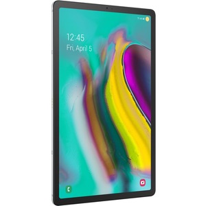 Samsung Galaxy Tab S5e SM-T727 Tablet - 10.5" - Dual-core (2 Core) 2 GHz Hexa-core (6 Core) 1.70 GHz - 4 GB RAM - 64 GB Storage - Android 9.0 Pie - Silver