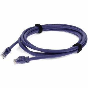 AddOn 3ft RJ-45 (Male) to RJ-45 (Male) Straight Purple Cat6A UTP PVC Copper TAA Compliant Patch Cable