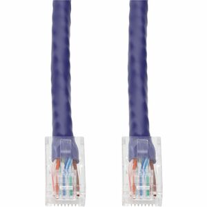 AddOn 1ft RJ-45 (Male) to RJ-45 (Male) Straight Purple Cat6A UTP PVC Copper TAA Compliant Patch Cable