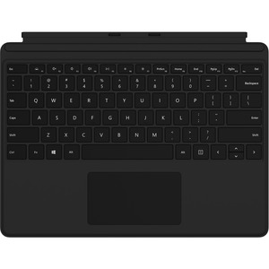 Microsoft Type Cover Keyboard/Cover Case Microsoft Surface Pro X Tablet - Black