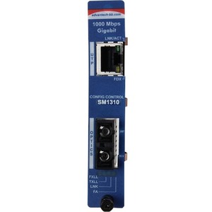 Advantech Slide-In Modular Media Converter 10/100/1000Mbps to Fiber Series