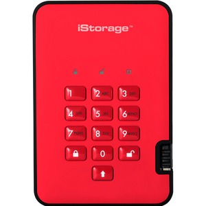 iStorage diskAshur2 SSD 8 TB Secure Portable Solid State Drive | Password protected |Dust/Water Resistant | Hardware encryption. IS-DA2-256-SSD-8000-R