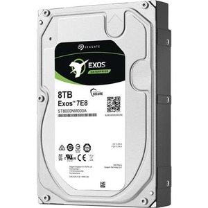 Seagate Exos 7E8 ST8000NM002A 8 TB Hard Drive - 3.5" Internal - SATA (SATA/600) - Conventional Magnetic Recording (CMR) Method