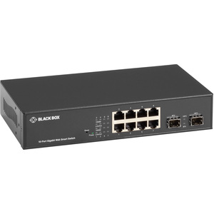 Black Box LGB700 Series Web Smart Gigabit Ethernet Switch - SFP, 10-Port