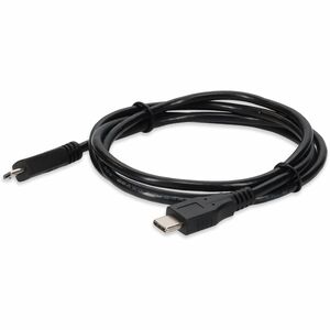 AddOn 50cm USB 3.1 (C) Male to Micro-USB 2.0 (B) Male Black Cable