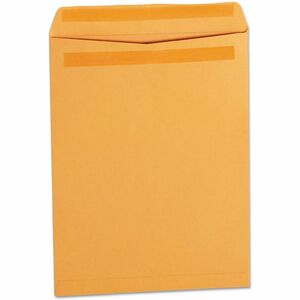 Universal&reg; Self-Stick File-Style Envelopes With Press-And-Seal Closure, #93, 12 1/2" x 9 1/2", Brown Kraft, Box Of 250