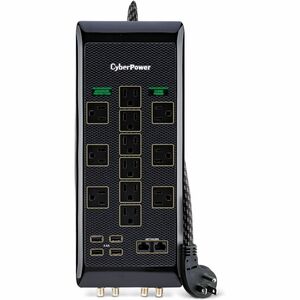 CyberPower PBJ5UC Premium 12 - Outlet Surge Protector with 3480 J Surge Suppression
