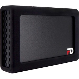 Fantom Drives FD DUO - Portable 2 Bay SSD RAID Enclosure Silicone Bumper Add-On - Black - (DMR000ERB)