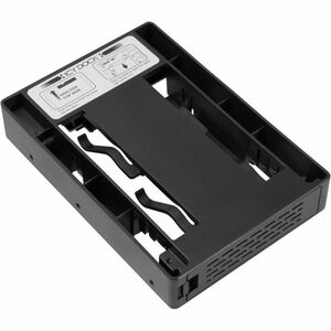 Icy Dock EZConvert Lite MB882SP-1S-3B Drive Bay Adapter for 3.5" 12Gb/s SAS, SATA/600 - Serial ATA Host Interface Internal - Black