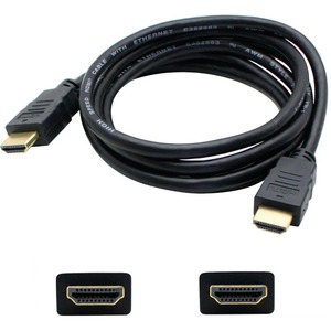 AddOn 75ft HDMI Male to HDMI Male Black Cable For Resolution Up to 4096x2160 (DCI 4K)