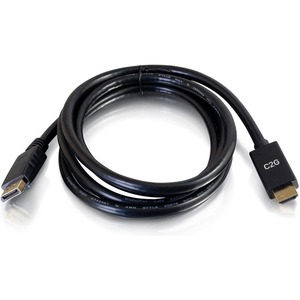 C2G 3ft 4K DisplayPort to HDMI Adapter Cable - Audio/Video - M/M