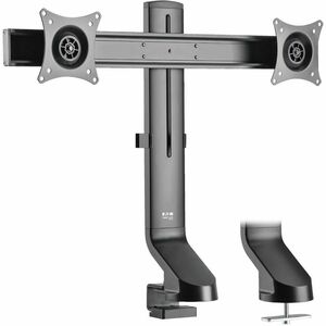 Tripp Lite Dual-Display Monitor Arm w/ Desk Clamp Height Adjustable 17-27in