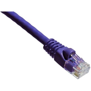 Axiom 35FT CAT5E 350mhz Patch Cable Molded Boot (Purple)