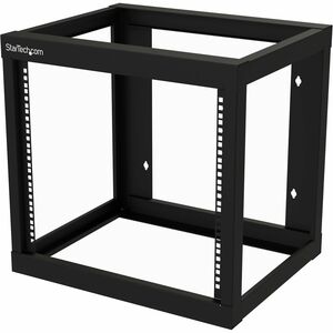 StarTech.com 9U 19" Wall Mount Network Rack - 17" Deep Open Frame for Server Room AV/Data/Patch Panel/IT/Computer Equipment w/Cage Nuts