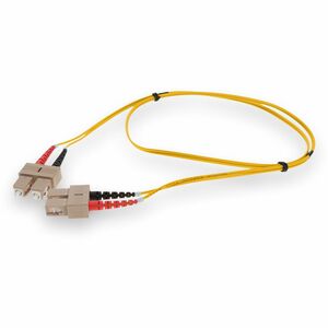 AddOn 3m SC (Male) to SC (Male) Yellow OM4 Duplex Fiber OFNR (Riser-Rated) Patch Cable