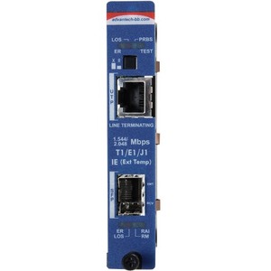 Advantech Slide-In Modular Media Converter T1/E1/J1 and DS3/E3/STS Series