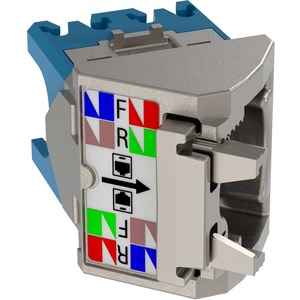 PanNet 45&deg; Angled Wire Cap for Cat 6A Shielded TG Jack