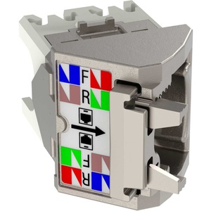 PanNet 45&deg; Angled Wire Cap for Cat 6 Shielded TG Jack