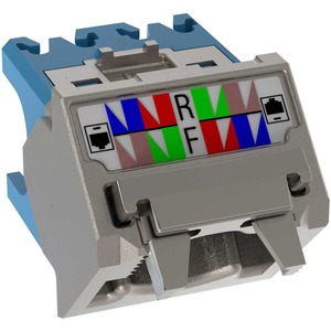 PanNet 45&deg; Angled Wire Cap for Cat 6A Shielded TG Jack