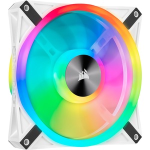 Corsair iCUE QL140 RGB 140mm PWM White Fan - Single Pack - 1 Pack