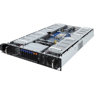 Gigabyte G292-Z22 Barebone System - 2U Rack-mountable - Socket SP3 - 1 x Processor Support