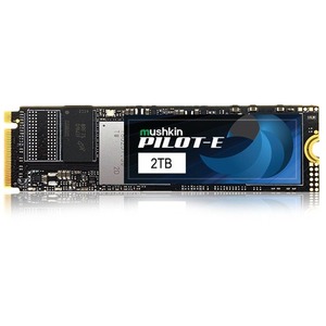 Mushkin Pilot-E MKNSSDPE2TB-D8 2 TB Solid State Drive - M.2 2280 Internal - PCI Express NVMe (PCI Express NVMe 3.0 x4)