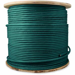 AddOn 1000ft Non-Terminated Green Cat6A UTP PVC Copper Patch Cable