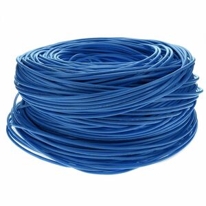 AddOn 1000ft Non-Terminated Blue Cat6 UTP Stranded Copper PVC Patch Cable