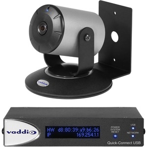 Vaddio WideSHOT SE USB Camera System for Video Conferencing - Silver and Black