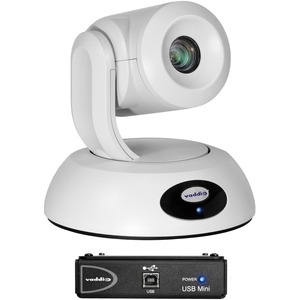 Vaddio RoboSHOT 12E QMini System - Includes PTZ Camera - White