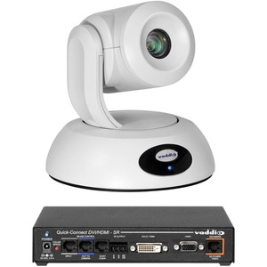 Vaddio RoboSHOT Elite Video Conferencing Camera - 8.5 Megapixel - 60 fps - White