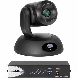 Vaddio RoboSHOT 12E HDBT Video Conferencing Camera - Black - USB 3.0 - TAA Compliant