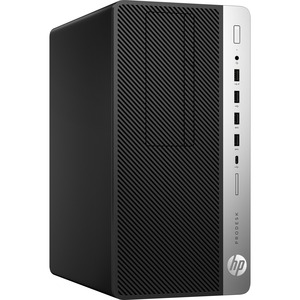 HP Business Desktop ProDesk 600 G5 Desktop Computer - Intel Core i5 9th Gen i5-9500 Hexa-core (6 Core) 3 GHz - 32 GB RAM DDR4 SDRAM - Micro Tower