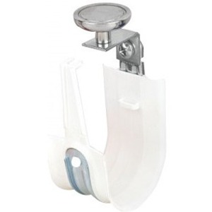 Platinum Tools 2" Top Mount Magnet HPH J-Hook, White, Box Of 10